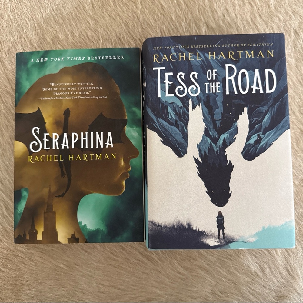 Rachel Hartman Seraphina & Tess of the Road Two Books Young Adult Fiction